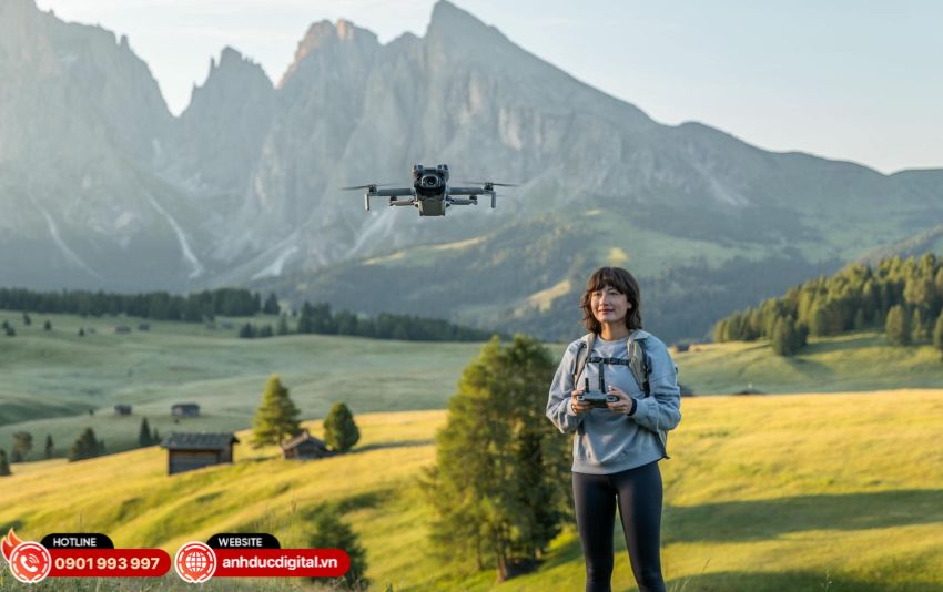 DJI Mini 5 Pro trang bị công nghệ tránh chướng ngại vật