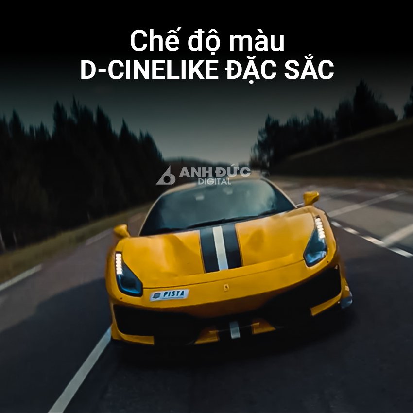 Chế độ màu D-Cinelike đặc sắc trên DJI O3 Air Unit