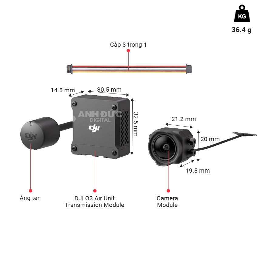 Tổng quan DJI O3 Air Unit