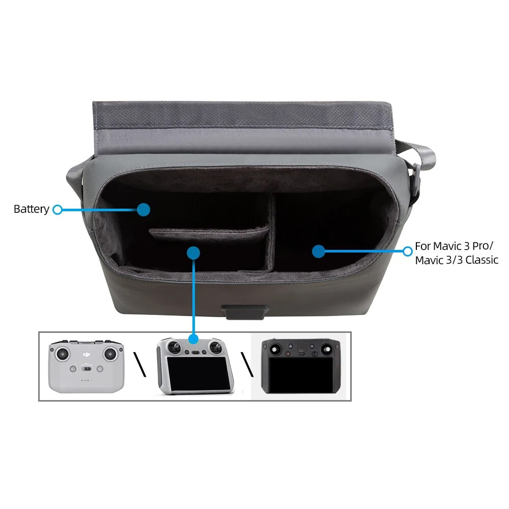 Túi đựng đeo vai cho Mavic 3 pro Mavic 3 3 Classic Air3 Air 2S Air 2 (Chính hãng) 02