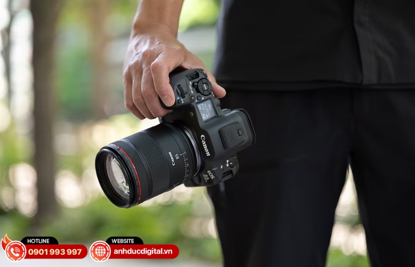 ống kính Canon RF 85mm f/1.4L VCM tương thích với hệ sinh thái RF