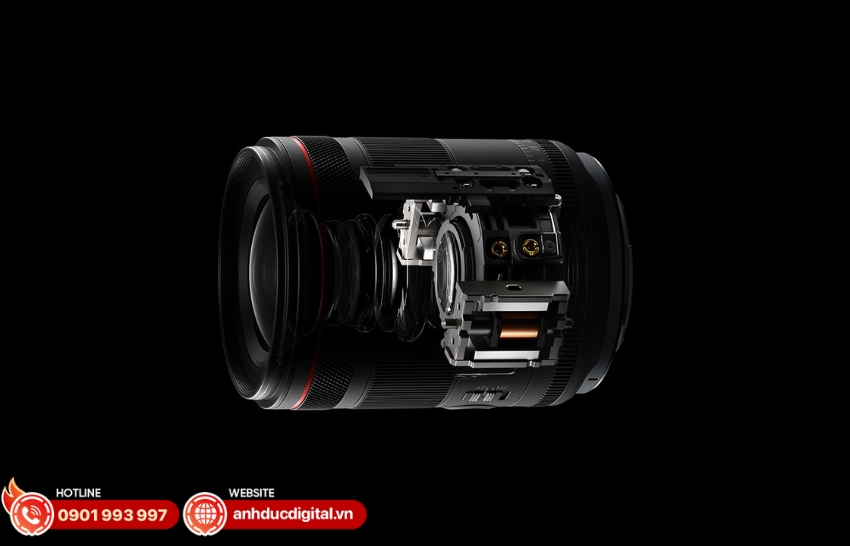 Canon RF 85mm f/1.4L VCM được trang bị hệ thống VCM