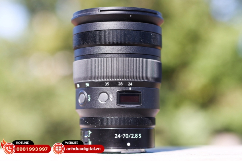 NIKKOR Z 24-70mm f/2.8 S II gọn nhẹ