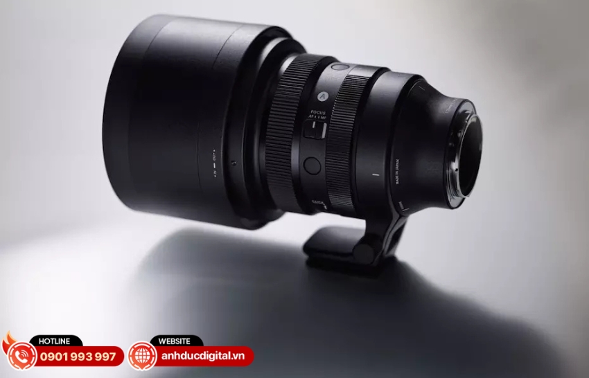 Ống kính Sigma 135mm F1.4 DG Art tích hợp nhiều tiện ích tiện dụng