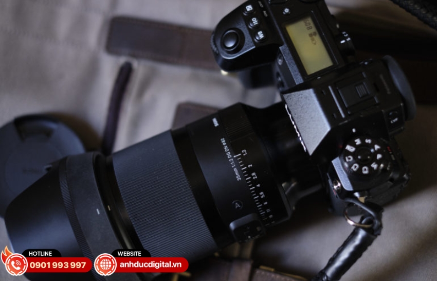 Ống kính Sigma 35mm F1.2 DG II Art có cấu trúc quang học cao cấp