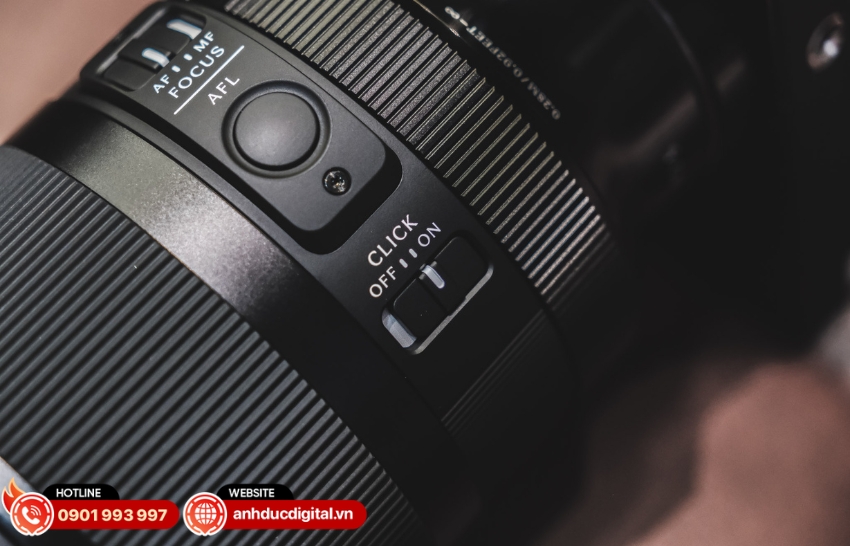Sigma 35mm F1.2 DG II có vòng khẩu độ linh hoạt