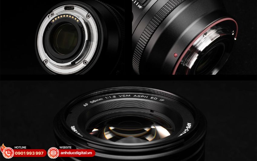 Ống kính cho máy ảnh Fujifilm với chi tiết tinh xảo