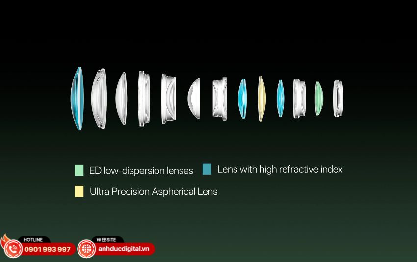 Thiết kế quang học cao cấp của Viltrox AF 56mm f/1.2