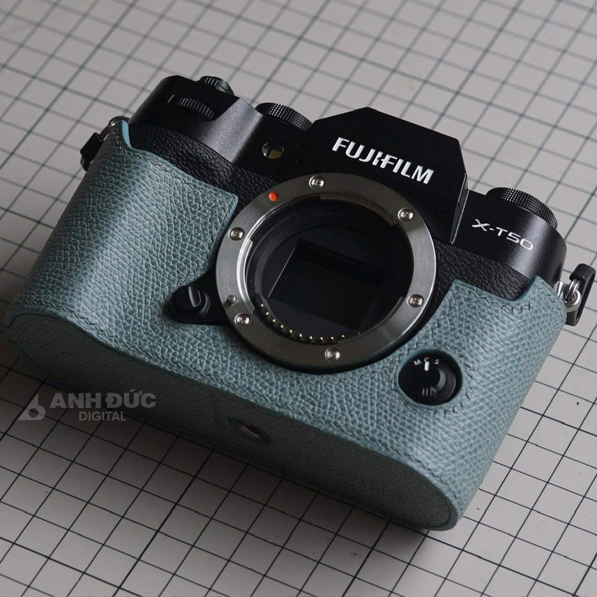 Camera leather case + straps customs X-T50 2