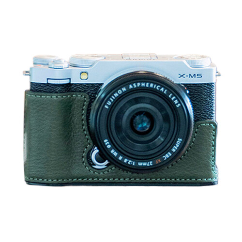 Half Case + Strap Fuji X-M5 | Olive Green (Chính hãng)