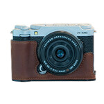 Half Case + Strap Fuji X-M5 | Dark Brown (Chính hãng)