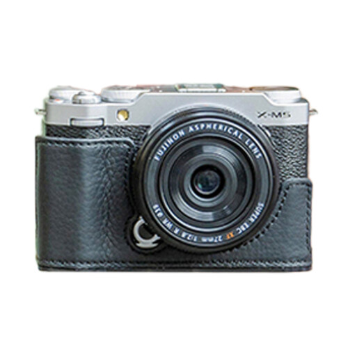 Half Case + Strap Fuji X-M5 | Black (Chính hãng)