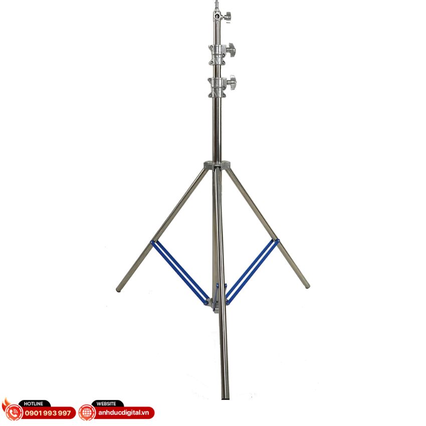 Chân đèn quay phim, chụp ảnh MZI2800 Inox (Chính hãng)