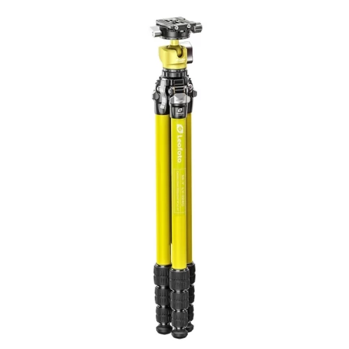 Chân máy ảnh Leofoto Mr.Y - LY-224C+LH-25R | Yellow (Chính Hãng)