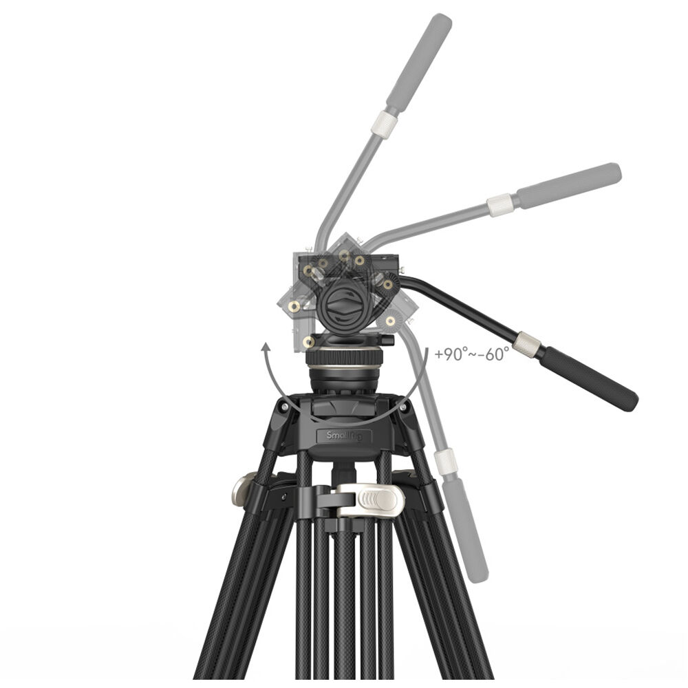 Chân máy SmallRig FreeBlazer Heavy-Duty Carbon Fiber Tripod Kit 3989 05