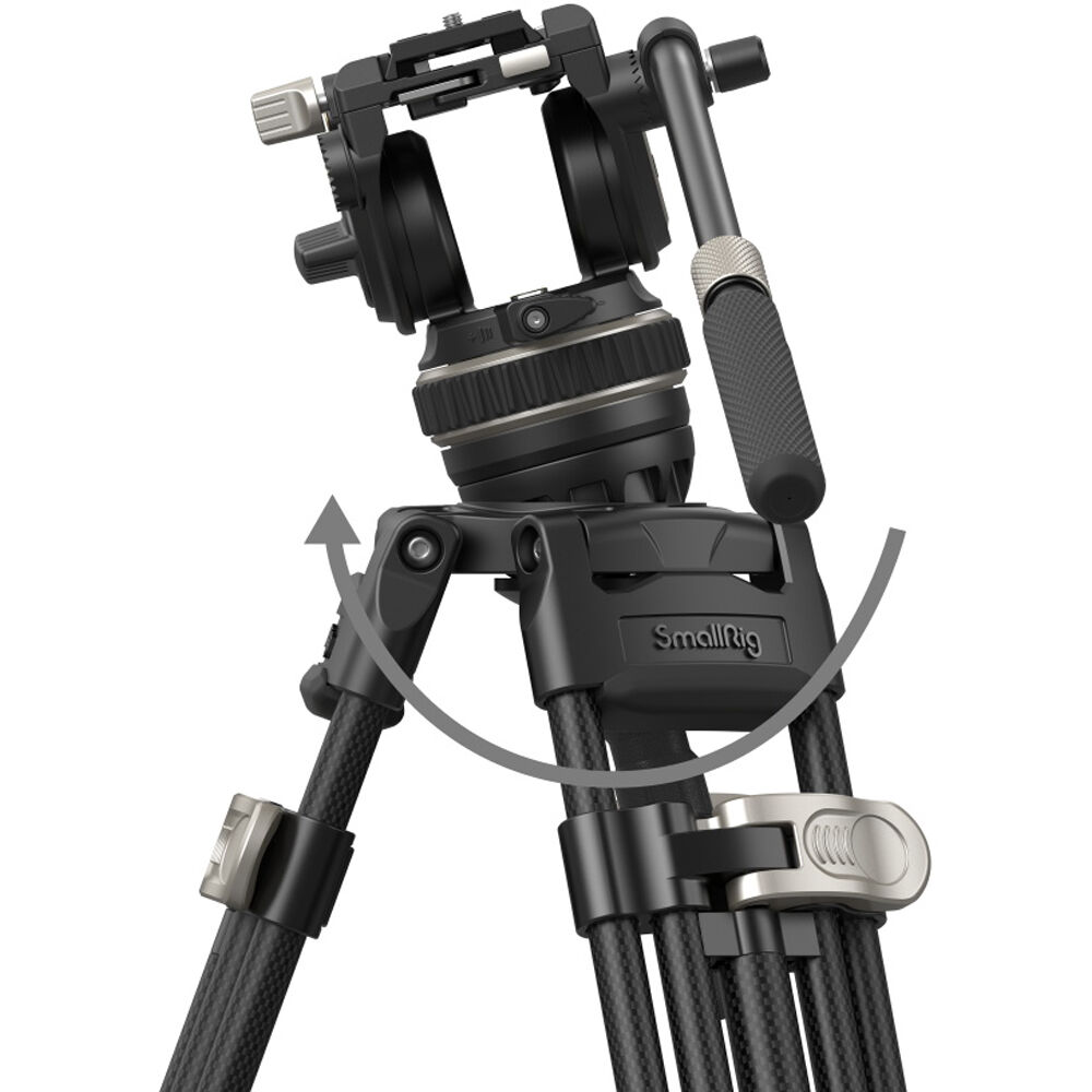 Chân máy SmallRig FreeBlazer Heavy-Duty Carbon Fiber Tripod Kit 3989 07