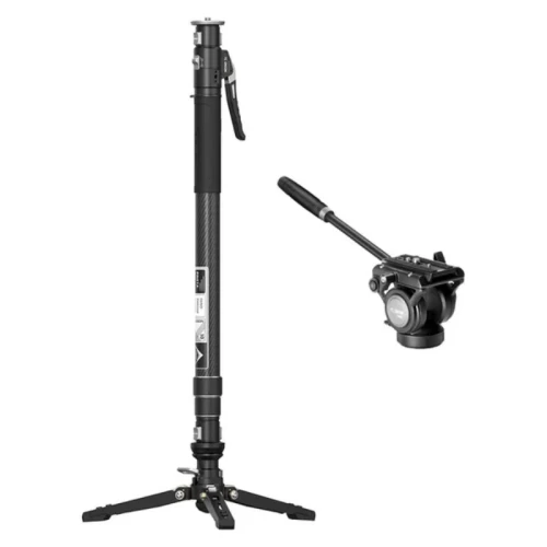 Chân đơn YC Onion Pineta Pro Carbon Fiber Monopod & FH60S - MQP16260S (Chính hãng)