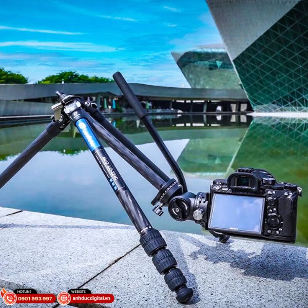 Chân máy Leofoto carbon chắc chắn