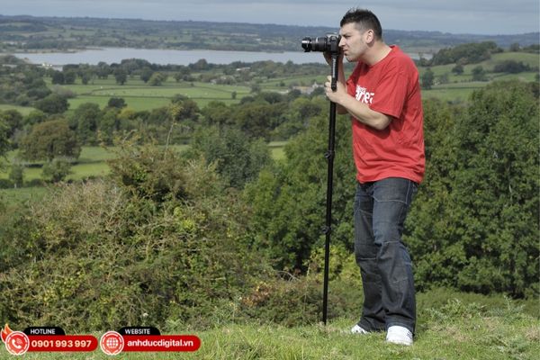 Monopod 1 chân hỗ trợ sự kiện và thể thao