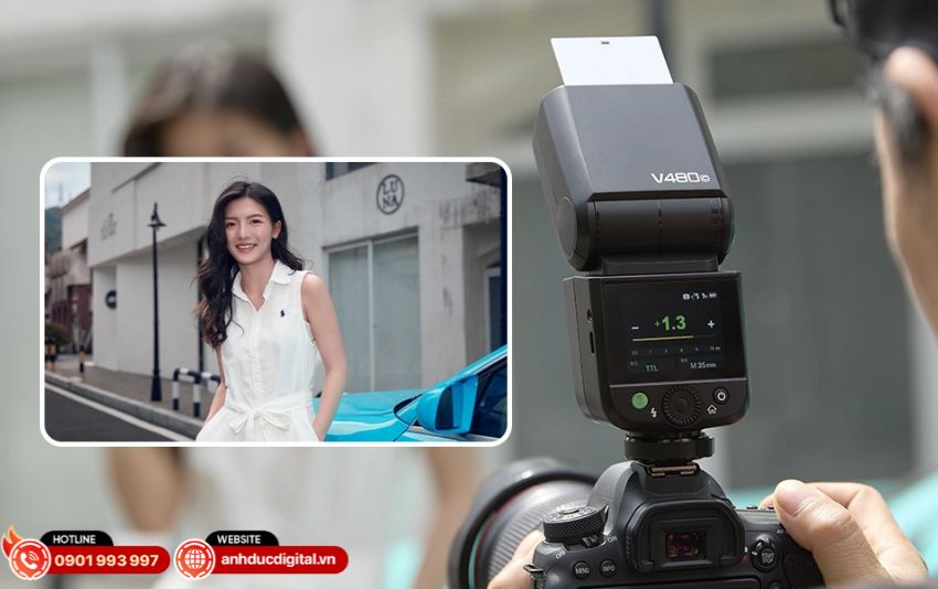 Godox V480 hỗ trợ High-Speed Sync 1/8000s