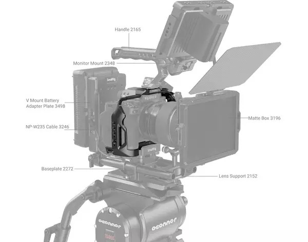 SmallRig Cage for Fujifilm X-H2S 3934 6