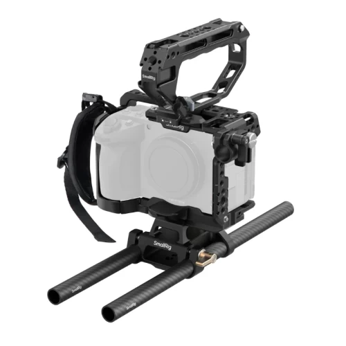SmallRig HawkLock Advanced Cage Kit with Dual Rod System for Sony FX5 | Advanced Edition (Chính hãng)