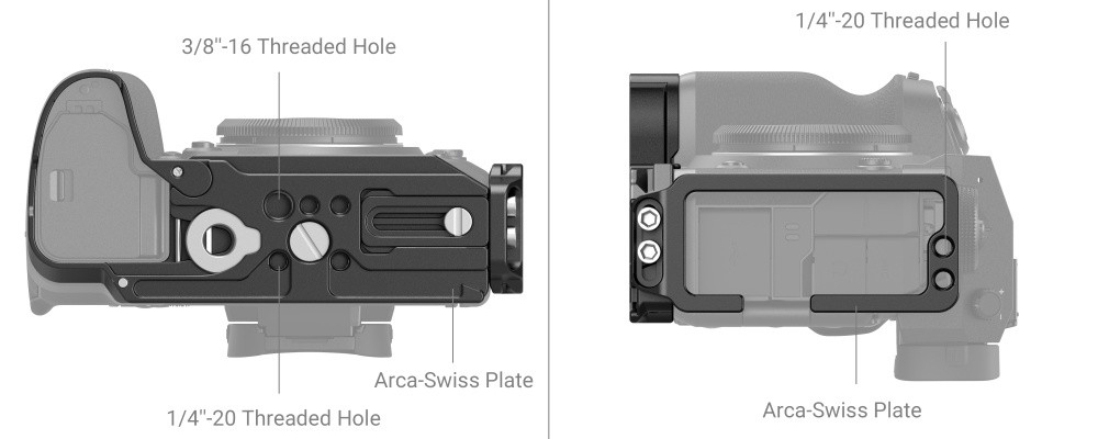 L Bracket for Fujifilm X-H2 X-H2S 3928 03