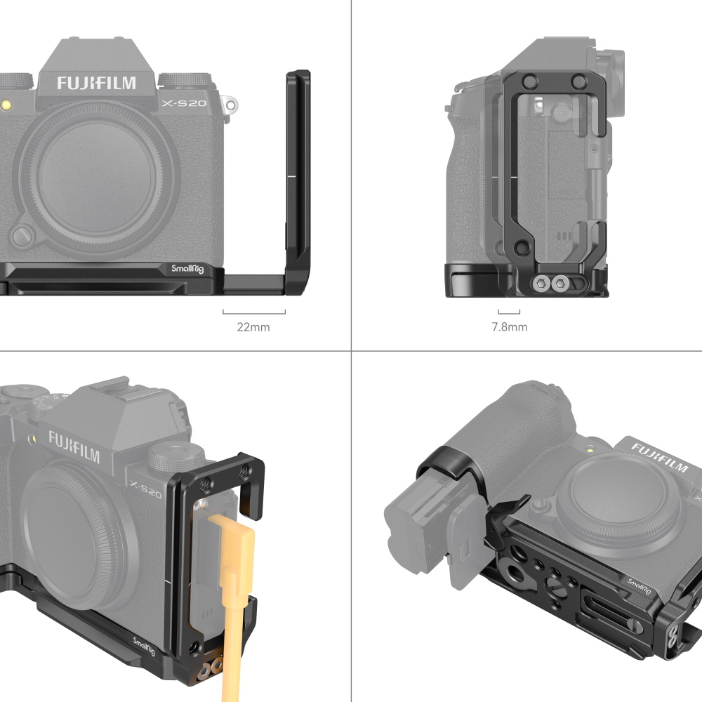 SmallRig L-Bracket for fujifilm X-S20 4231 04