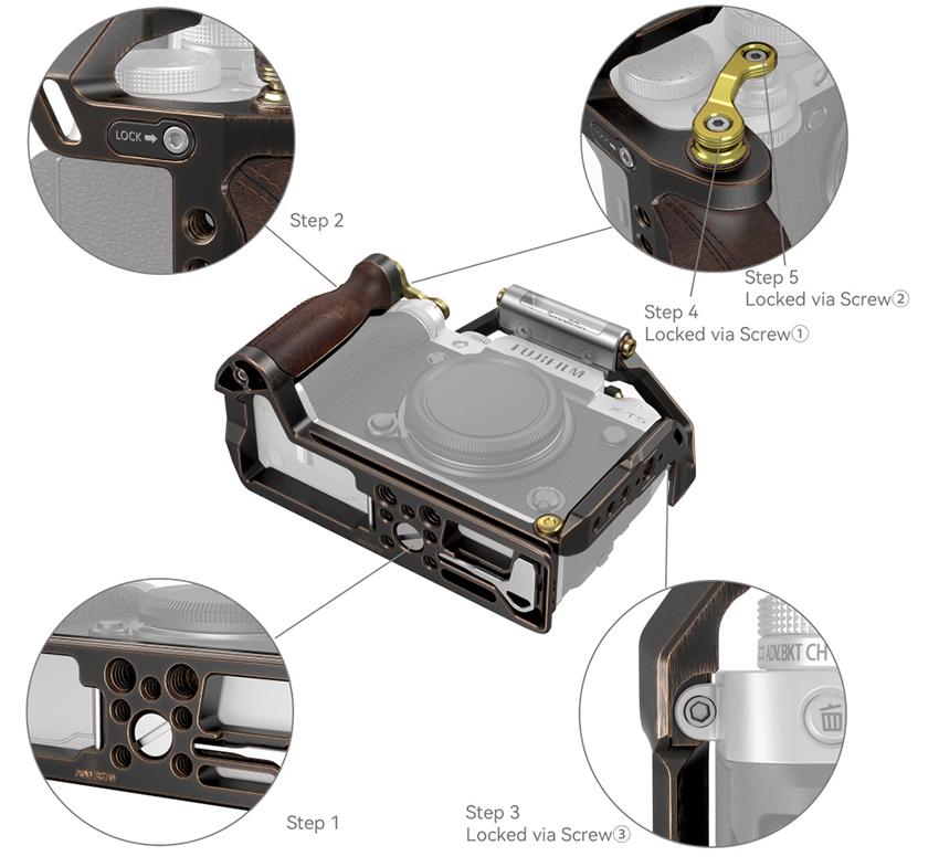 SmallRig Retro Cage 07