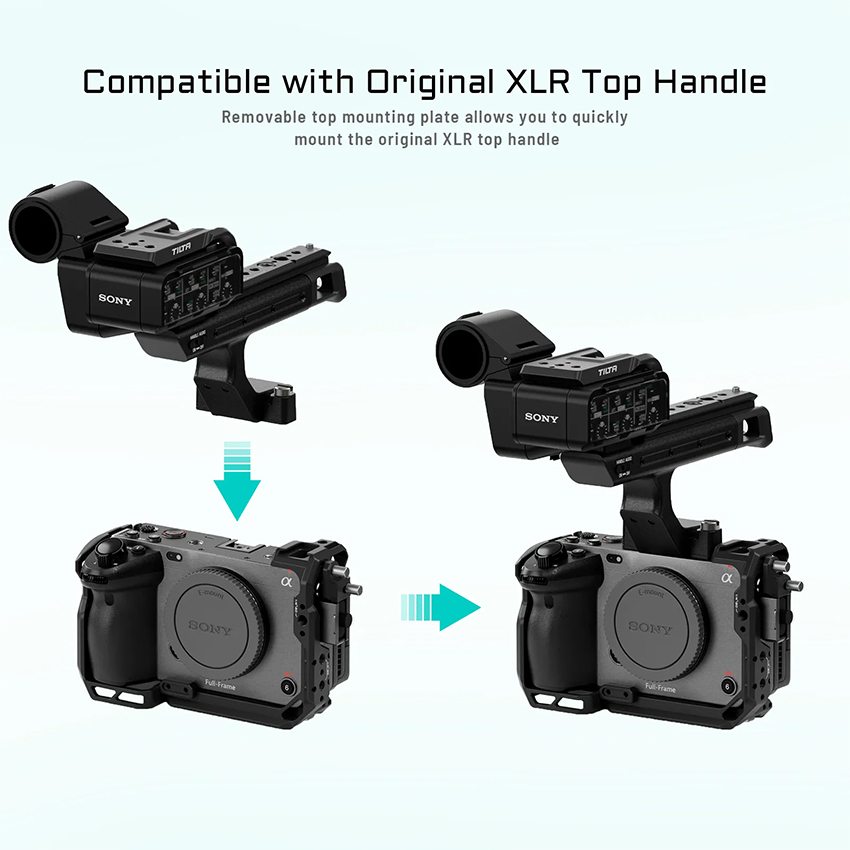 Tilta Full Camera Cage for Sony FX3FX30 V2 Black 04