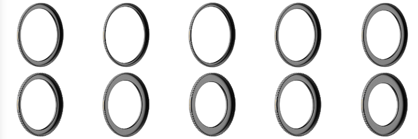 PolarPro Brass Step-Up Ring