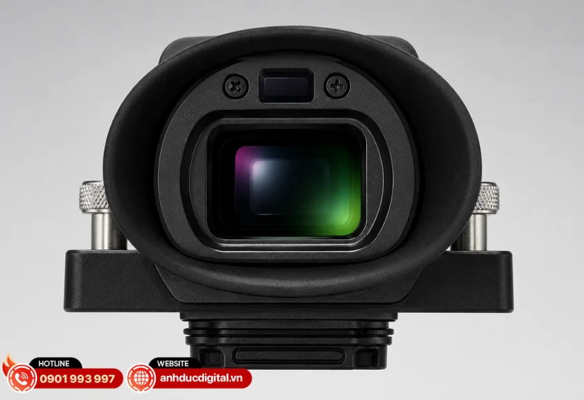 Sony DVF-EL1 hỗ trợ độ phóng đại lên đến 0,90x giúp mở rộng khả năng quan sát và theo dõi chi tiết