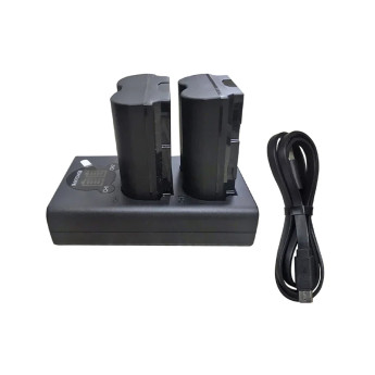 Bộ sạc đôi Ravpower kèm 2 pin for Fujifilm NP-W235 (Chính hãng)
