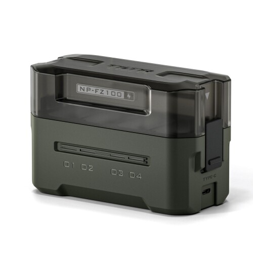 Bộ sạc pin FZ100 cho máy ảnh Sony, mã TBC-FZ100-GN, hiệu Tilta