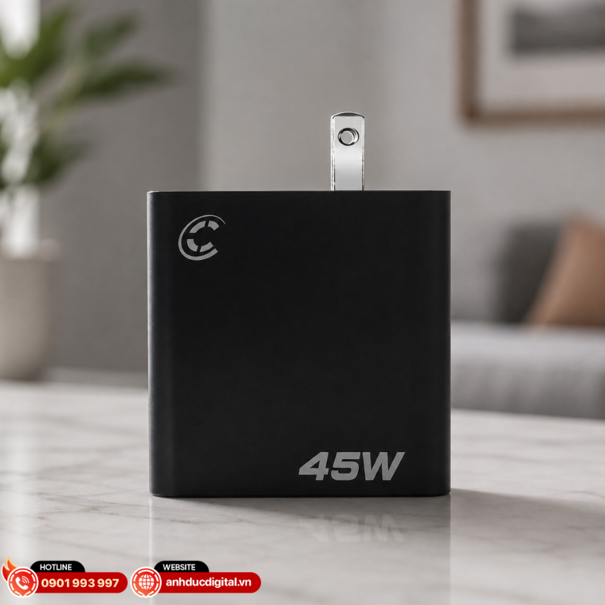 XPD-45 sở hữu thiết kế nhỏ gọn với k&iacute;ch thước chỉ 6,3 &times; 6,3 &times; 3 cm