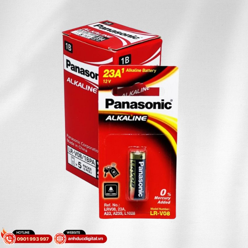 Mua Pin Panasonic LRV08 23A 12V tại Anh Đức Digital