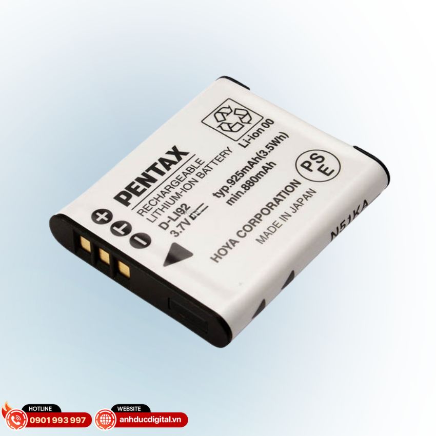 Điểm mạnh khiến Pin Pentax D-LI92 được tin dùng
