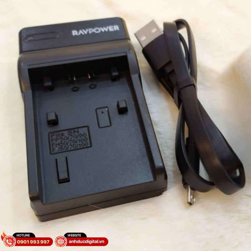 Ravpower kèm 1 pin Sony - FV100A (2)