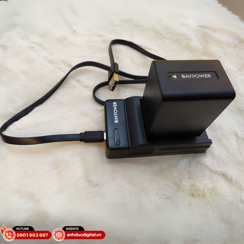 Ravpower kèm 1 pin Sony - FV100A (3)