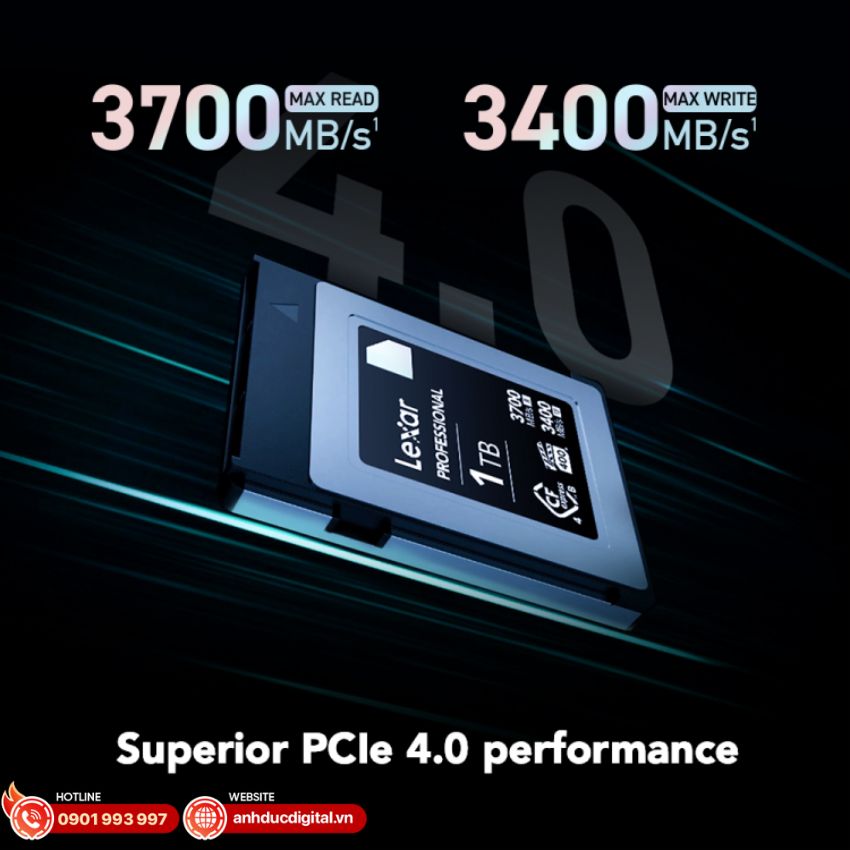 Thẻ nhớ Lexar Professional CFexpress 4.0 Type B DIAMOND Series