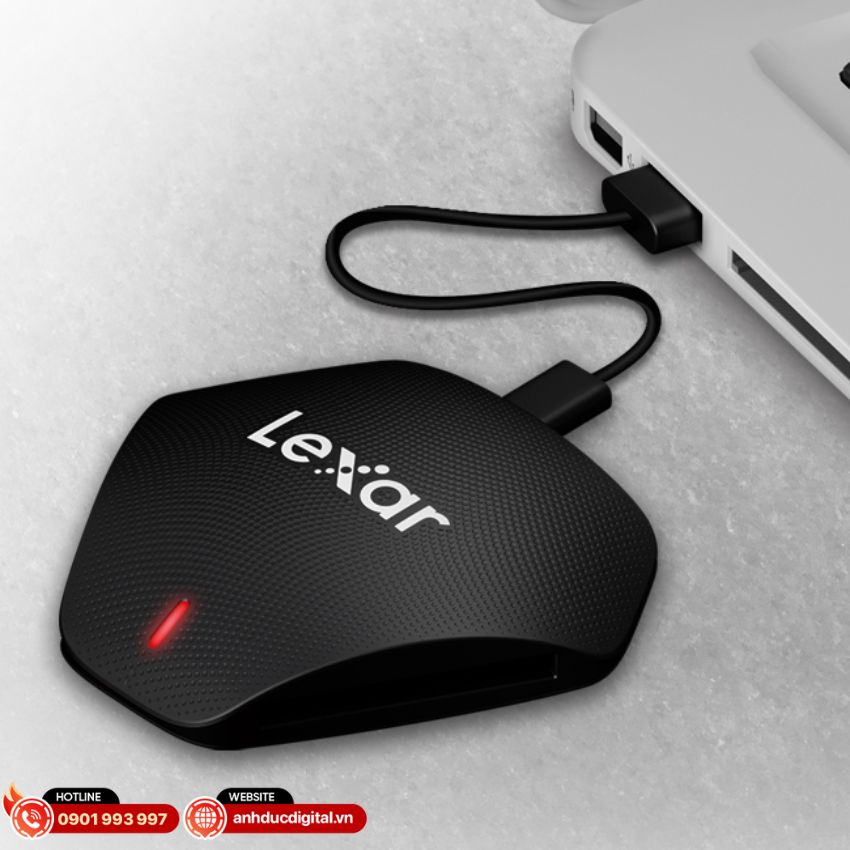 Đầu đọc thẻ Lexar Professional USB 3.1 Multi-Card Reader 3-in-1