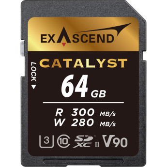 Thẻ nhớ SD Exascend 64GB Catalyst UHS-II SDXC V90 (Chính Hãng) - QT