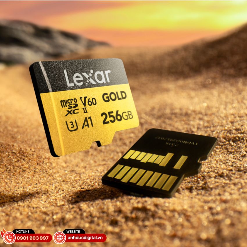 Thẻ nhớ Lexar Professional GOLD microSDXC UHS-II