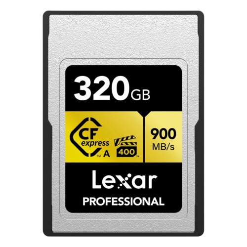 Thẻ nhớ Lexar 320GB Professional CFexpress Type A card Gold series 900MB/s 800MB/s (Chính hãng)