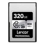 Thẻ nhớ Lexar 320GB Professional CFexpress Type A card Silver series 800MB/s 700MB/s (Chính hãng)