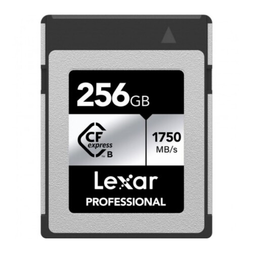 Thẻ nhớ Lexar 256GB Professional CFexpress Type B card Silver Series 1750MB/s 1300MB/s (Chính hãng)