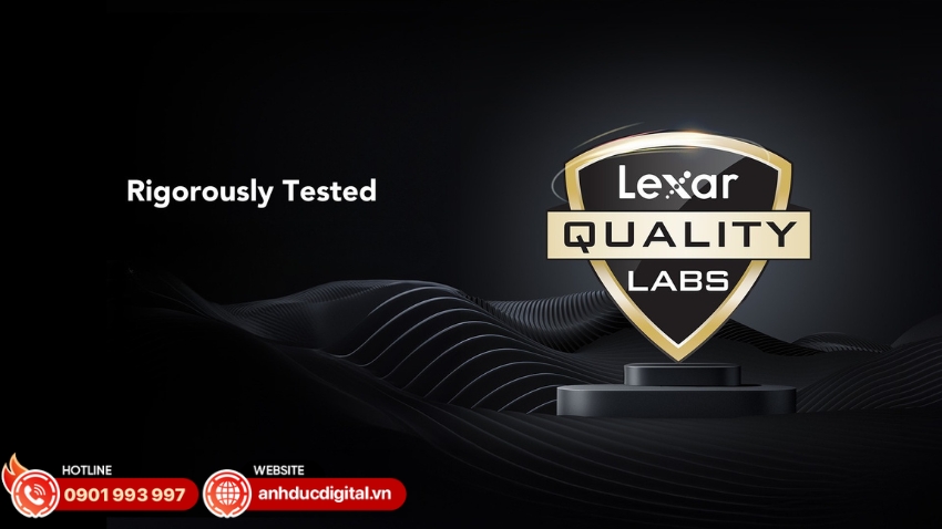 thẻ nhớ Lexar Professional CFexpress Type B GOLD Series đều trải qua kiểm định nghiêm ngặt