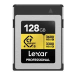 Thẻ nhớ Lexar 128GB Professional GOLD CFexpress 4.0 Type B Card (Chính hãng)