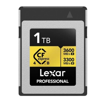 Thẻ nhớ Lexar 1TB Professional GOLD CFexpress 4.0 Type B Card 3600MB/s 3300MB/s (Chính hãng)