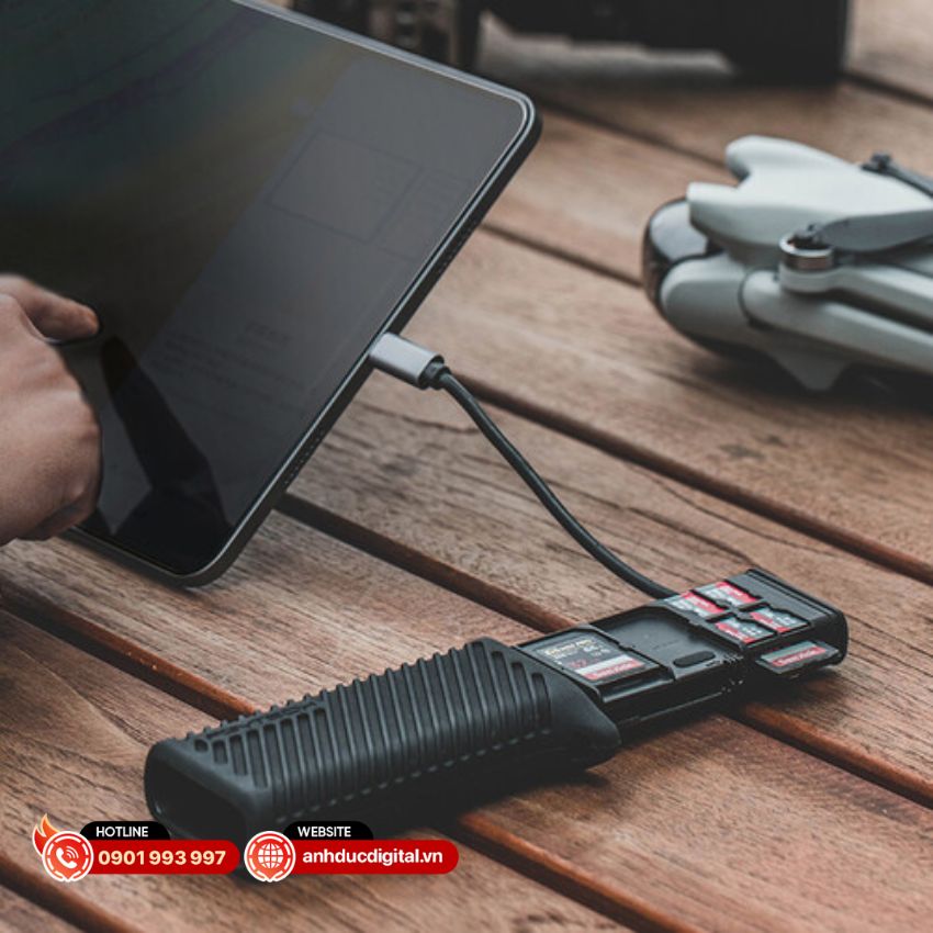 Hộp đựng thẻ nhớ PGYTECH CreateMate High-speed - 10